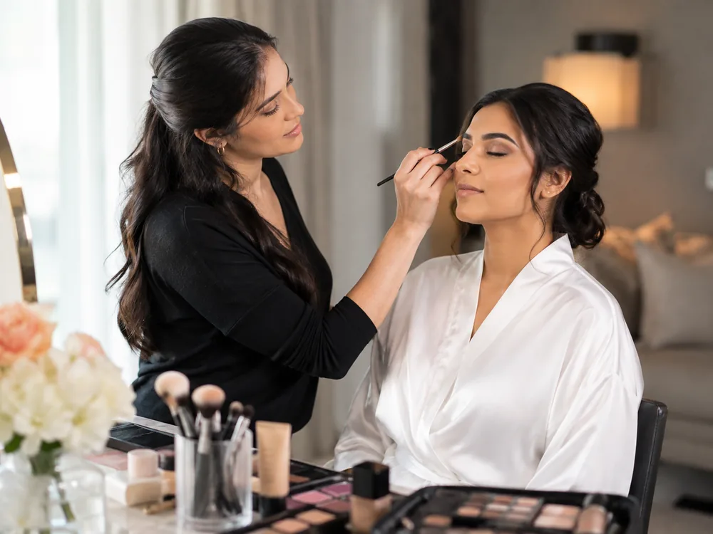 At-home beauty and makeup service